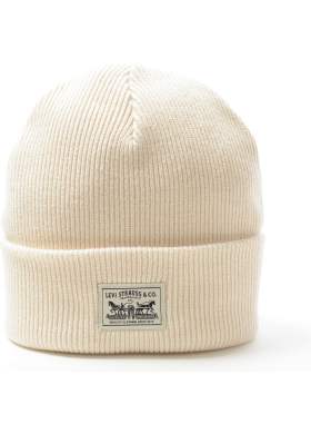 Čepice Levi´s® Backpatch Beanie béžová