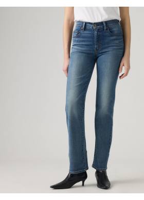 Levi´s® jeans 723 High Rise Straight Finder Keeper dámské modré