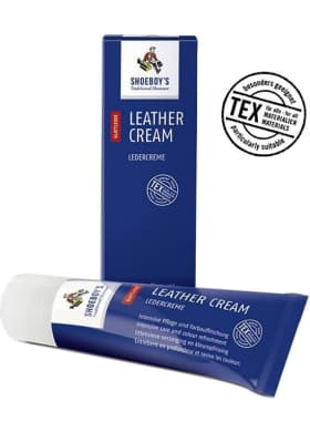 Krém na boty LEATHER CREAM 75 ml, ČERNÁ - 47