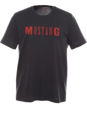 Triko Mustang Logo pánské tmavě modré