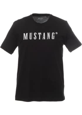 Triko Mustang Alex C Logo pánské černé