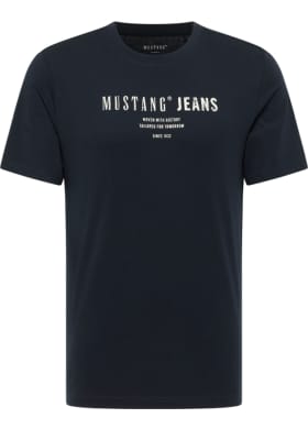 Triko Mustang Style Austin pánské tmavě modré