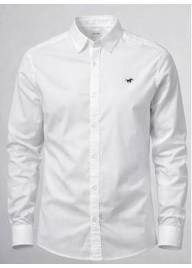 Košile Mustang Style Canton pánská bílá