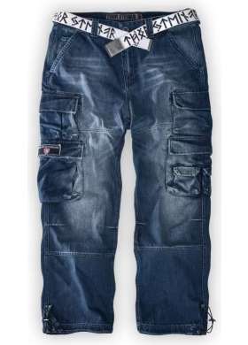 Thor Steinar jeans Ken pánske tmavo modré