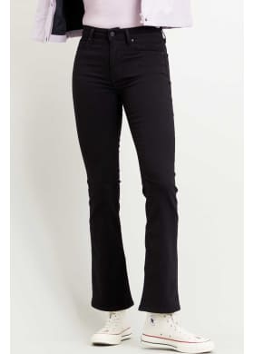 Levi´s® jeans 725 High Rise Bootcut Midnight Gaze dámské černé