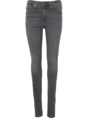 Levi´s® jeans 721 High Rise Skinny Clear Way dámské tmavě šedé