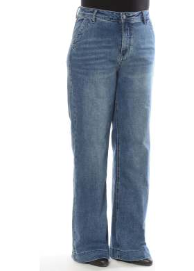 Jeans Geisha dámské modré