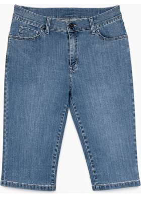 Capri jeans Pioneer dámské modré