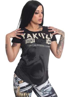 Tričko Yakuza No Clown Curved Crew Neck