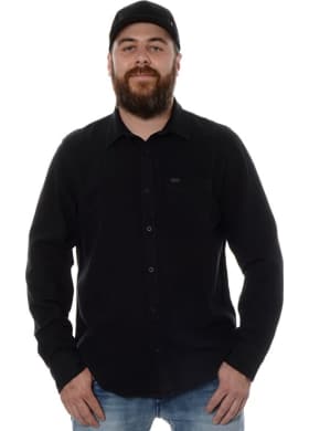 Košile Lee Button Down pánská černá