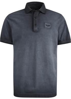 Polo triko PME Legend Cold Dye Pique pánské tmavě modré