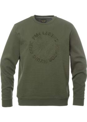 Mikina PME Legend Waffle Jersey pánská olivová