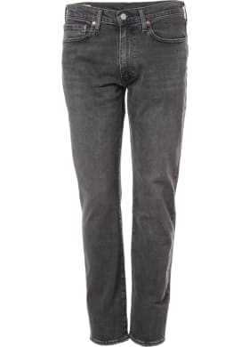 Levi´s® jeans 514 Straight Dark Gray Worn In pánské tmavě šedé