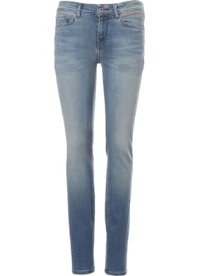 Mustang jeans Jasmin Jeggings dámske modré