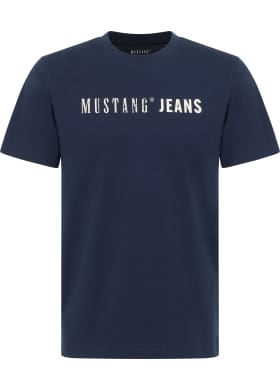 Tričko Mustang Style Austin pánske tmavo modré