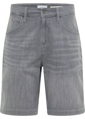 Kraťasy Mustang Troy Denim pánske šedé