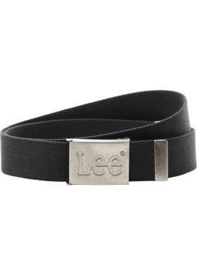 Látkový opasok Lee Webbing čierny