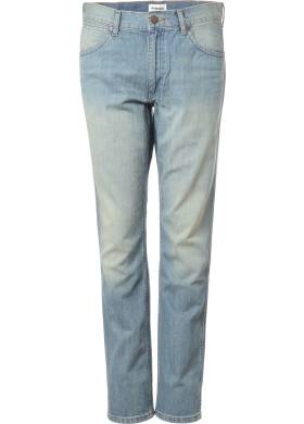 Wrangler jeans Greensboro Sage Wash pánské světle modré