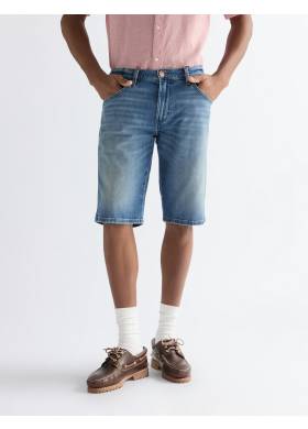 Kraťasy Wrangler Colton Harbor Blue pánske modré