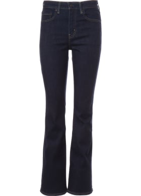 Levi´s® jeans 725 High Rise Bootcut Blue Wave dámské tmavě modré