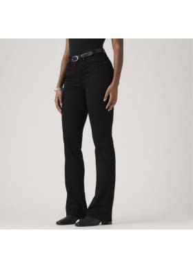 Levi´s® jeans 725 High Rise Bootcut Midnight Gaze dámské černé
