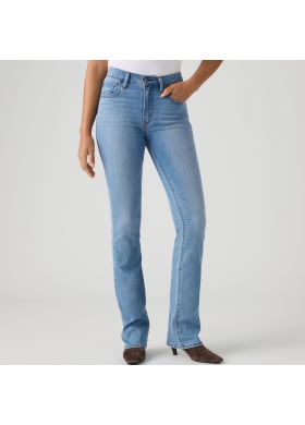 Levi´s® jeans 725 High Rise Bootcut True Blue dámské modré