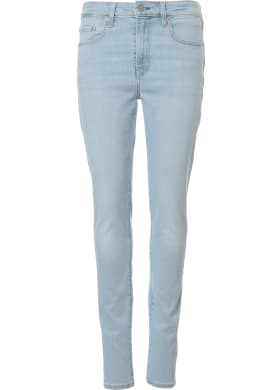 Levi´s® jeans 721 High Rise Skinny Torrential Rain dámské světle modré