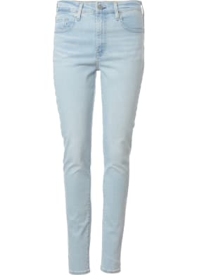 Levi´s® jeans 721 High Rise Skinny Lever Left dámské světle modré