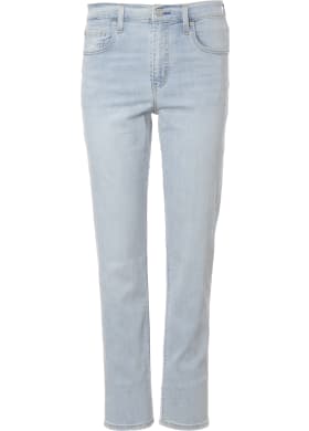 Levi´s® jeans 724 High Rise Straight Cool Bright In dámské světle modré