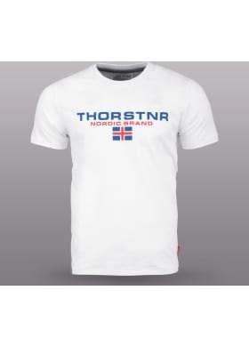 Triko Thor Steinar Fjellvind pánské bílé