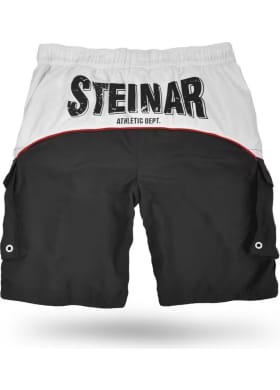 Kraťasy Thor Steinar Athletic Dep. pánske čierne