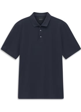 Polo tričko Bugatti pánske tmavo modré
