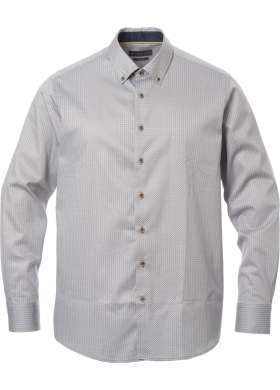 Košile Bugatti pánská béžovo-modrá