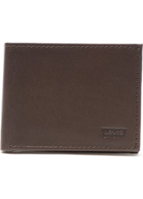 Kožená peněženka Levi´s® Batwing Bifold hnědá