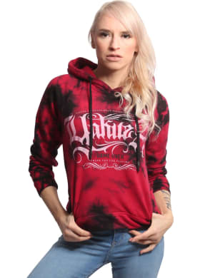 Mikina Yakuza Game Over Batik Cropped