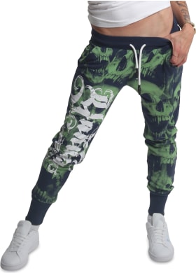 Tepláky Yakuza Skull Allover