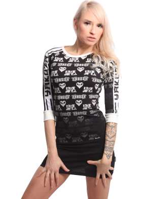 Šaty Yakuza Logo Love Bodycon