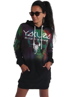 Šaty Yakuza Gradient Skull Sweat