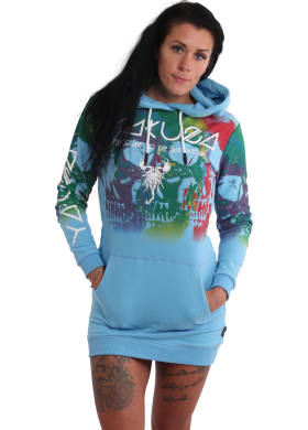 Šaty Yakuza Gradient Skull Sweat