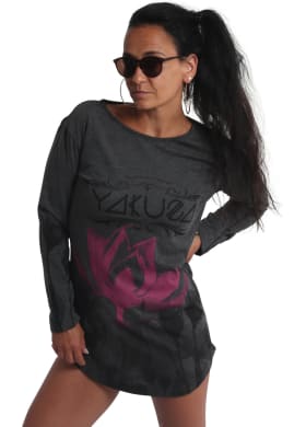 Šaty Yakuza Waving Flower  T-Shirt Dress