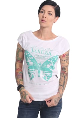 Tričko Yakuza Dead Butterfly Wide Crew