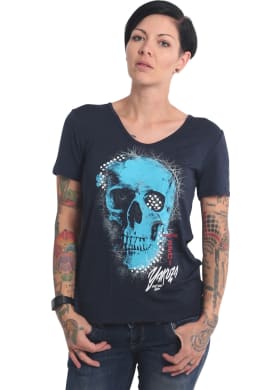 Tričko Yakuza Glowing Skull Crew