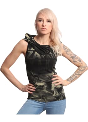 Tílko Yakuza Skull Raise top