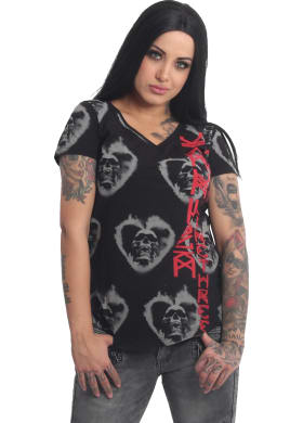 Tričko Yakuza Skullagram V Neck