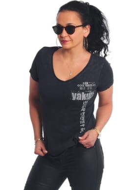 Tričko Yakuza God Dye V Neck