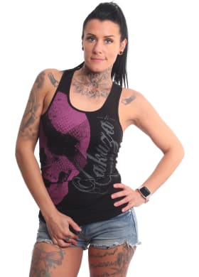 Tielko Yakuza Rich Skull String top