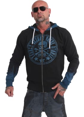 Mikina Yakuza Splatter Sign Zip