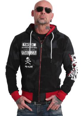 Mikina Yakuza Psycho Clown Allover Zip
