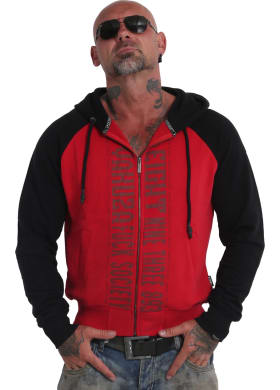 Mikina Yakuza Fck Society Two Face Zip