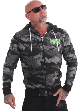 Mikina Yakuza Metal System Zip